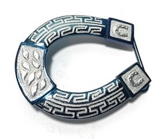MEXICAN CHARRO WESTERN BELT BUCKLE. HEBILLA CHARRA. HEBILLA VAQUERA HERRADURA