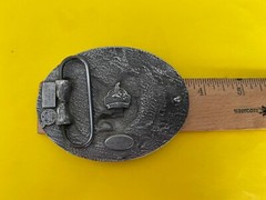 1991 SISKIYOU BELT BUCKLE G-5 EAGLE VERY NICE