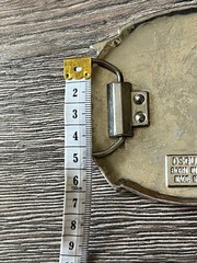 Vintage Dsquared2 big metal buckle with floral for Belt western Y2K 2000s Hawaii
