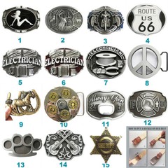 Vintage Style Western Cowboy Cowgirl Wildlife Belt Buckle also Stock in US