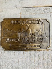 Vintage Denver & Rio Grande RR Durango to Silverton Belt Buckle by Bergamot 1-36