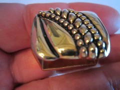 ELEGANT BELT BUCKLE – STAMPED ET 4731B – FITS 1&Prime; – VERY NICE CONDITION