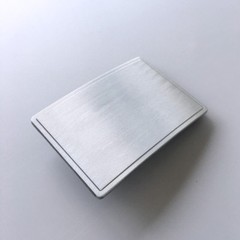 Antique Silver Rectangle Blank Belt Buckle For Engraving Drawing Also US Stock