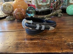 Alexander Kalifano James Reid Style Sterling Silver Belt Buckle 34-37-1.25-75🦬✅