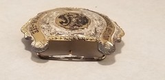 Vintage Crumrine Whidbey Western Games 2000 O-Mok-See Reserve Champion Buckle A1
