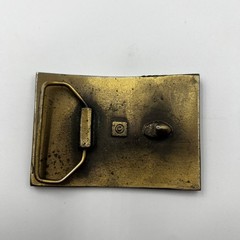 VINTAGE HONDA BELT Buckle Solid Brass Motorcycle Buckle Dirt Biker Motorcross