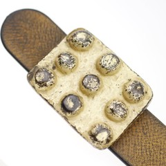 Studded Octopus Suction Cup Bubbles Belt Buckle Gold Interchangeable Buckle GS5114