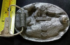 AMERICAN 4 4 0 STEAM ENGINE TRAIN BELT BUCKLE MADE IN USA