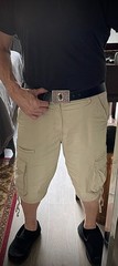 Peruvian Black Stone Ring Artisan Industrial Belt Buckle OOAK Darren McNeese