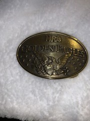 NRA Golden Eagles Limited Edition Belt Buckle