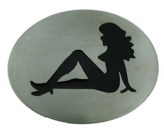 Men Women Belt Buckles Mud Flap Girl Trucker Girl Naked Lady Luck Pin Nude Biker