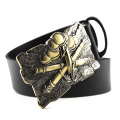 Brass belt buckle Gods of war, Military field artillery cannons, Rocket Forces