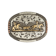 Crumine Team Roper Tricolored Buckle C1001711