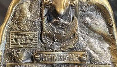 1982 USMC United States Marine Corps First to Fight Belt Buckle B173