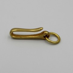 Brass Fish Hook Belt Clip Keychain Holder Key Manager lot