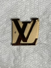 LOUIS VUITTON Gold tone Buckle