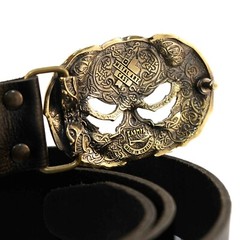 Brass belt buckle Yggdrasil, Scandinavian Nordic Celtic Norse mythology
