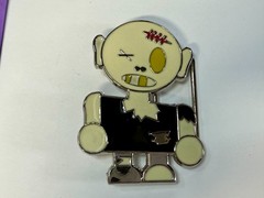Zombie Boy Walking Dead Cartoon Style Enameled Cosplay New Belt Buckle