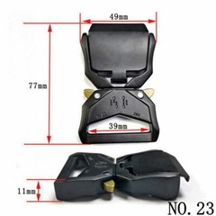 38mm Belts Buckles Quick Release Tactical Belts Buckles Safety Strong Buckles