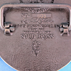 VTG 70s Will Rogers Centennial Collection Commemorative Brass Belt Buckle Horse