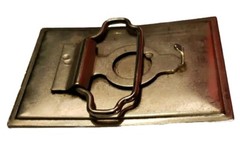 Vintage Brass Tone Motorcycle Belt Buckle 70s 80s Honda Triumph