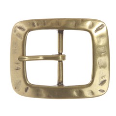 1 1/2&Prime; (39 mm) Nickel Free Center Bar Single Prong Rectangular Belt Buckle