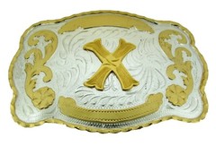 NEW MEN WOMEN INITIAL LETTER A-Z WESTERN COWBOY COWGIRL RODEO TEXAS BELT BUCKLES