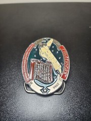 Vintage NASA Space Shuttle CHALLENGER Jan 28 1986 Commemorative Belt Buckle