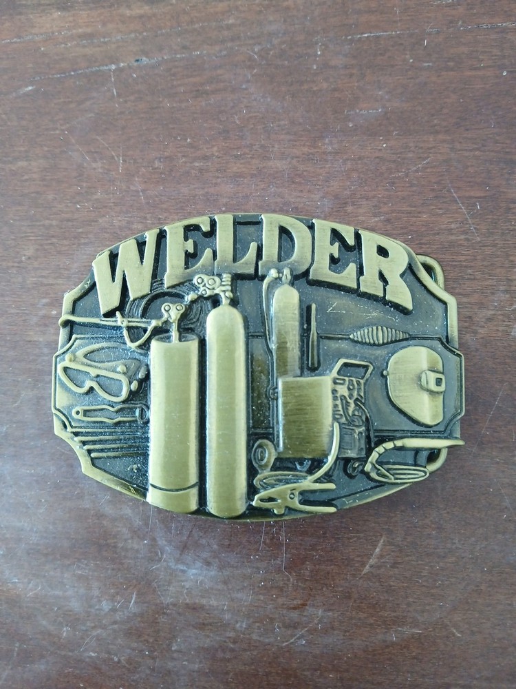 Welder Trades Tradesman Belt Buckle , New