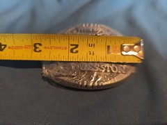 2002 Hesston National Finals Rodeo Belt Buckle -Youth