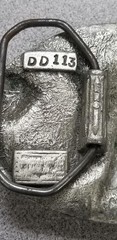 Vintage 1992 Dragon Collection Free and Easy Biker Motorcycle Belt Buckle Up 5