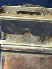 Vtg Naval USS HW Gilmore AS-16 Belt Buckle Fulton-Class Submarine Tender Japan