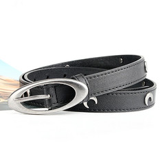 Vintage Belt Moon Star Punk Crescent Decoration Couple Y2K Buckle Metal Gothic M