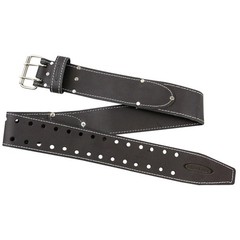 Mcguire-Nicholas 2 3/4&Prime; inch Oil Tanned Leather Tool Work Belt 3&Prime;, Dark Brown