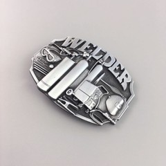 Vintage Welder Trades Tradesman Belt Buckle Gurtelschnalle also Stock in US