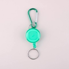 10Pcs Fishing Zinger Retractable Key Chain Carabiner Extender Tether Tackle Tool