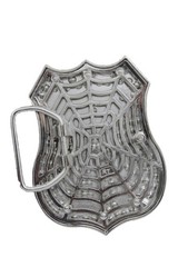 Men Silver Metal Belt Buckle CA State California 10 Freeway Bling Western Unisex