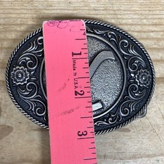 Montana Silversmiths Embellished Y Logo Attitude Belt Buckle