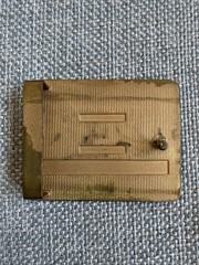 VTG Most Improved Gold Tone Metal Belt Buckle ABC American Bowling Congress