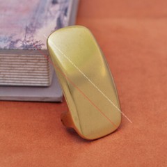 30mm HEAVY DUTY WESTERN SOLID BRASS SMOOTH PLAIN BELT BUCKLE LEATHERCRAFT BUCKLE