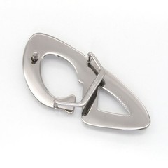 Dior Buckle Cd30 Ruthenium Finish Belt 35Mm Made In Italy Silver Color 28012011