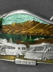 1992 Siskiyou Thousand Trails NACO Limited Edition 143 Of 500 Belt Buckle