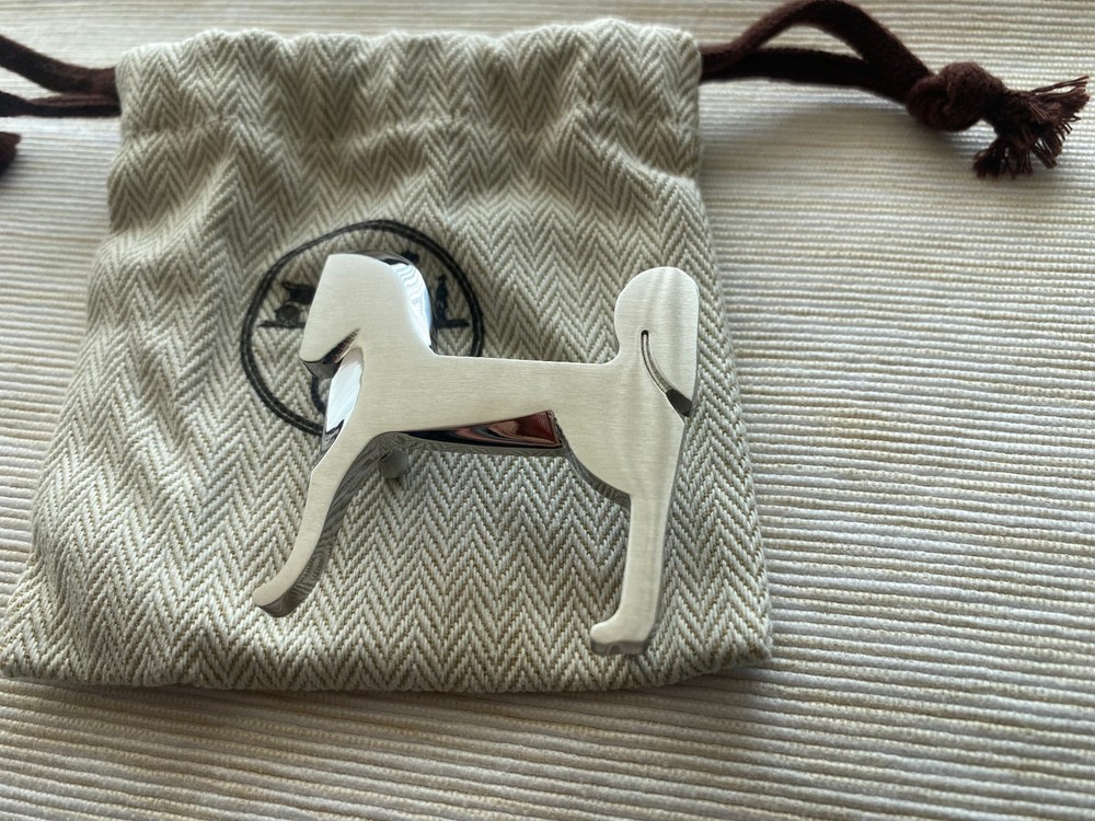 38mm H Belt Buckle Brushed Silver