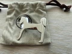 38mm H Belt Buckle Brushed Silver