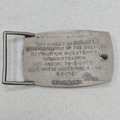 1776 – 1976 American Revolution Bicentennial Belt Buckle By LEE CO