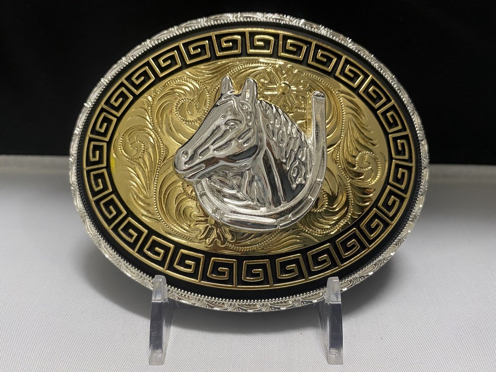 Horse western Style Buckle hebilla Vaquera Con caballo Rodeo Western Buckle