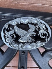 Arroyo Grande Buckle Co. Eagle Western Belt Buckle 1992 A 99 Made in USA
