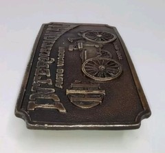 International Auto Wagon Limited Edition Belt Buckle Bergamot Brass Works 1974