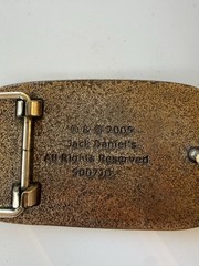 Vintage Collectible Jack Daniel&rsquo;s Old No. 7 Brand 2005 Belt Buckle