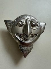 Sesame Street the Count custom metal belt buckle